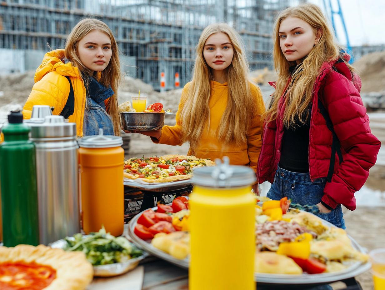 Доставка обедов на стройплощадку от БинаФоод