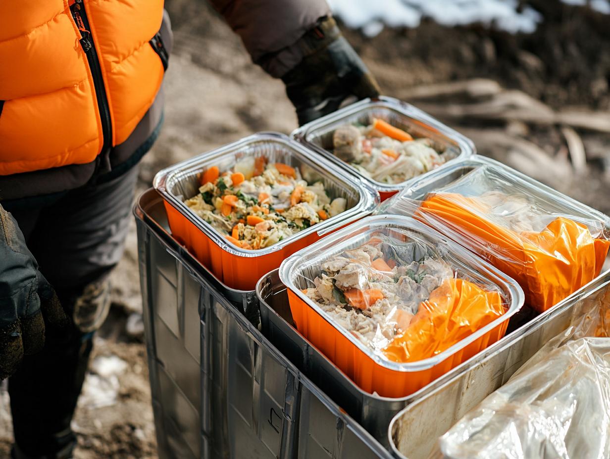 Доставка обедов на стройплощадку от БинаФоод